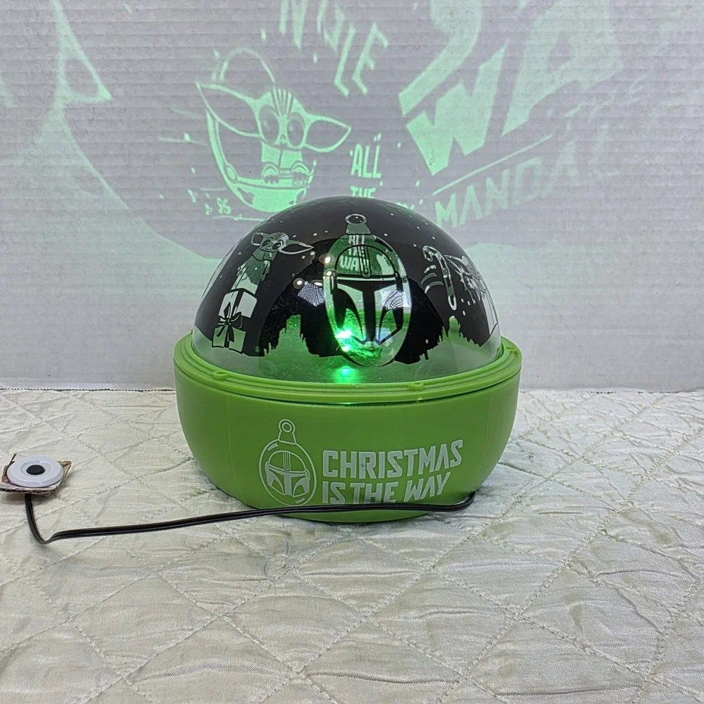 STAR WARS The Mandalorian LED Shadowlights Christmas Lightshow Projection No Box